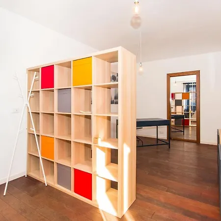 Apartment Colorful Statuto Square Design Apart *