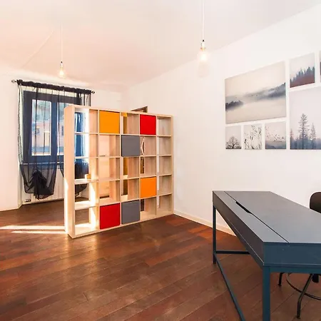 Apartment Colorful Statuto Square Design Apart