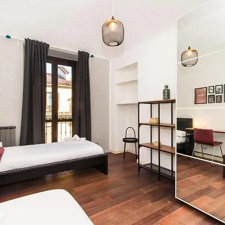 Colorful Statuto Square Design Apart Apartment Turin